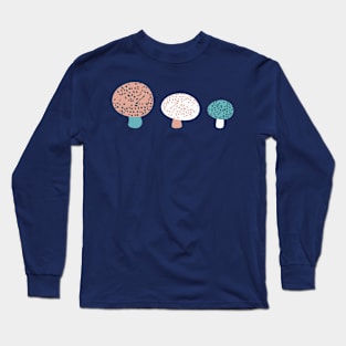 Toadstools (Aquatic) Long Sleeve T-Shirt